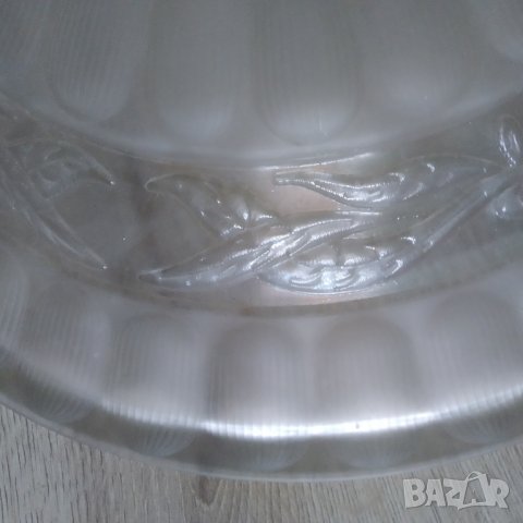 стъкло за лампион,полилей арт деко, снимка 3 - Полилеи - 38220466