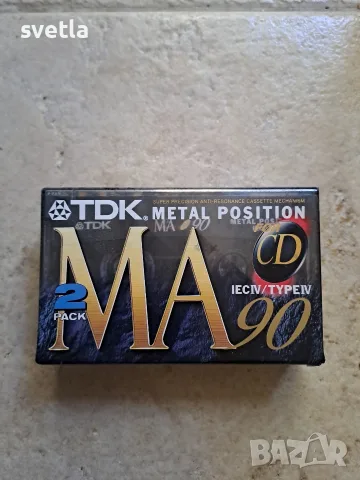 Пакет аудиокасети-TDK-MA 90 