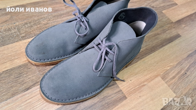 Кларкове с подметка суров каучук,почти нови 42 номер