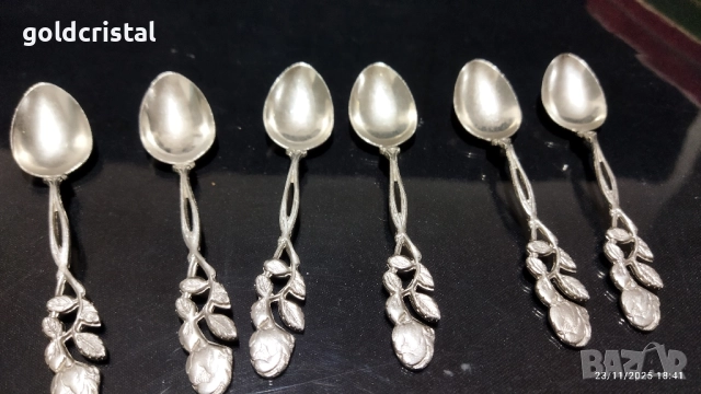 ретро лъжички за кафе , снимка 3 - Антикварни и старинни предмети - 52541818