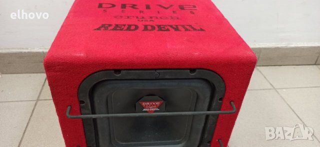 Бас каса Crunch Red Devil CRQ 12R, снимка 3 - Тонколони - 30916166