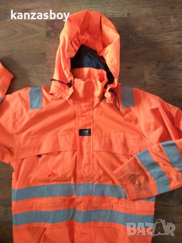 helly hansen workwear - работно яке Л УГОЛЕМЕНО НЕПРОМОКАЕМО, снимка 2 - Якета - 42299837