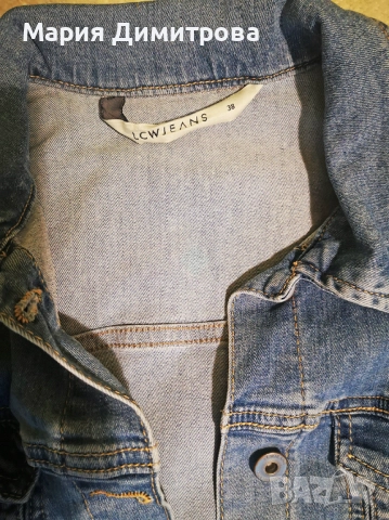 Дамско дънково яке, снимка 4 - Якета - 52879549