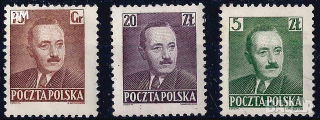 Полша 1949/50 - личности MNH