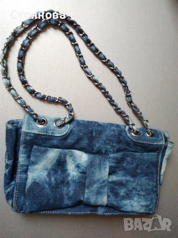 Чанта от дънков плат, снимка 2 - Чанти - 44369022