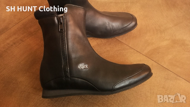LACOSTE Boots Размер EUR 37 1/3 / UK 4 1/2 естествена кожа 38-13-S, снимка 2 - Дамски боти - 52654366