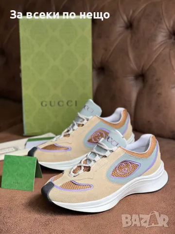 Дамски маратонки Gucci - Налични различни цветове Код D1195, снимка 4 - Маратонки - 47711211