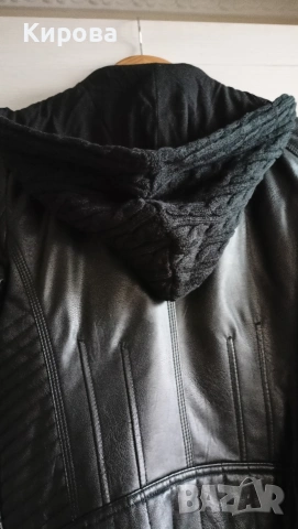 Дамско кожено яке GUESS, снимка 2 - Якета - 54359774