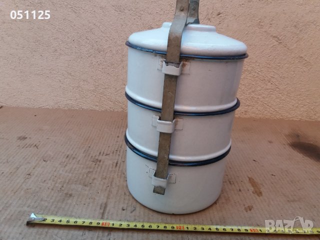 емайлиран соц. сефертас , снимка 6 - Антикварни и старинни предмети - 37647419