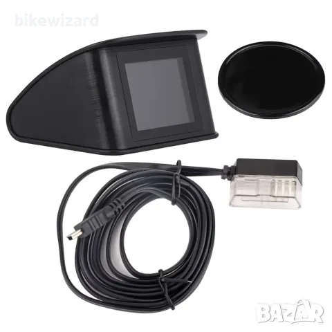 DEWIN Автомобилен HUD дисплей OBD2 Предупреждение за скорост RPM НОВО