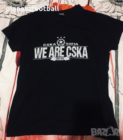 ЦСКА тениска!Нова тениска WE ARE CSKA!CSKA, снимка 4 - Фен артикули - 29807510