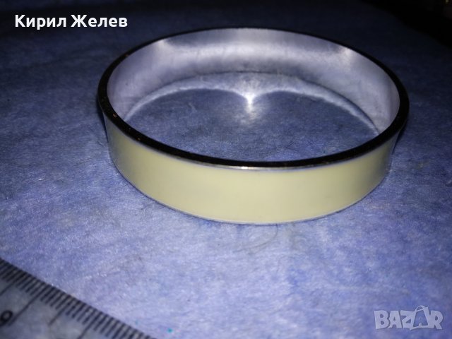 EAU THERMALE Avene МАРКОВА с ПОСРЕБРЯВАНЕ МОДНА ДИЗАЙНЕРСКА АРТ ГРИВНА 37981, снимка 12 - Гривни - 40856299