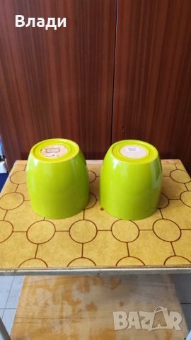 Кашпа - зелена, немска, снимка 4 - Стайни растения - 54339427