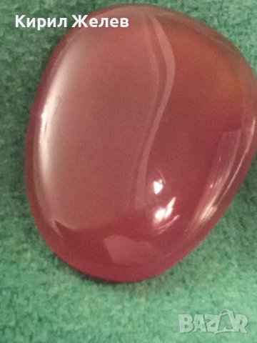 ОГРОМЕН ЮВЕЛИРНО МАЙСТОРСКИ ПОЛИРАН и ШЛИФОВАН НАТУРАЛЕН СКЪПОЦЕНЕН КАМЪК КАРНЕОЛ 3759