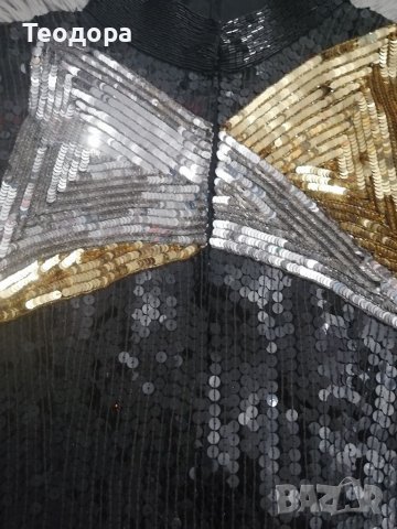 Яке с мъниста и пайети , снимка 3 - Якета - 40131301