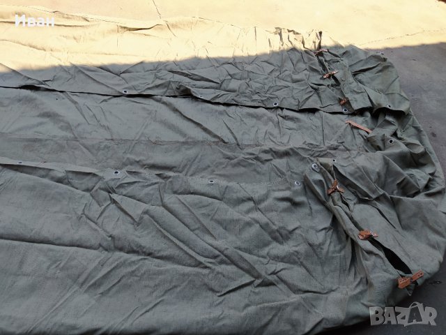 Брезент 3 броя за камион,бус,ремарке /военен/ , снимка 10 - Аксесоари и консумативи - 33856600
