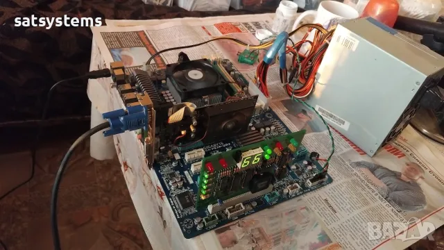 Дънна платка Gigabyte GA-P67A-UD3 Socket LGA1155, снимка 8 - Дънни платки - 56169096