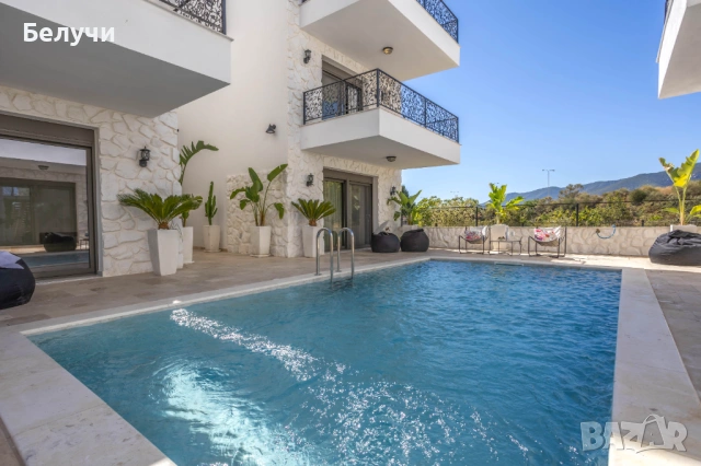 Къща с басейн в Гърция Неа Перамос, снимка 2 - Почивки в Гърция - 51689363