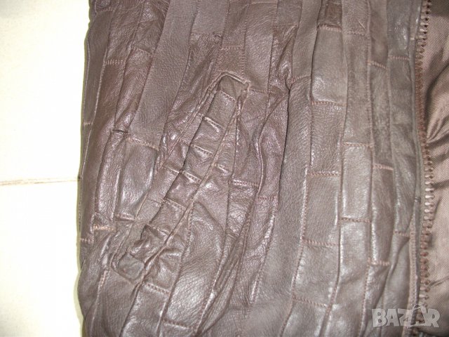 Рокерско кожено яке ,уникален модел, снимка 5 - Якета - 31628572