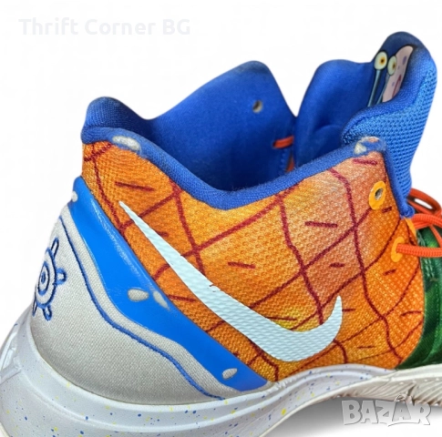 Nike x Spongebob Kyrie 5 2019 оригинални маратонки , 42 номер, снимка 7 - Маратонки - 52243957