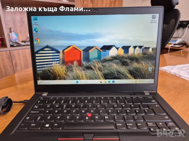 Лаптоп Lenovo Thinkpad T480S отлично състояние, снимка 3 - Лаптопи за дома - 49235592