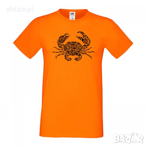 Мъжка тениска Crab,Животно Рак,Изненада,Подарък,Празник , снимка 3 - Тениски - 36813337