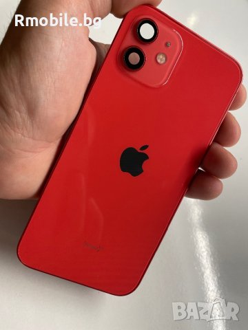 Корпус за iPhone 12 RED, снимка 2 - Резервни части за телефони - 42798676