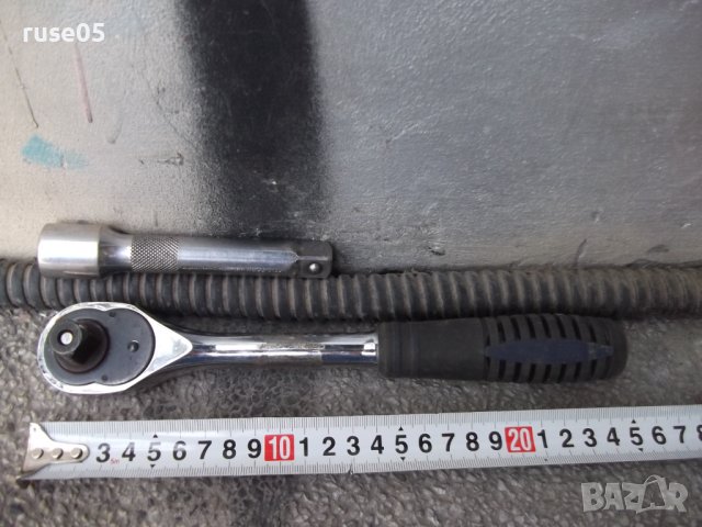 Тресчотка с 7 бр. накрайници и удължител комплект работещи, снимка 16 - Гедорета - 42499887