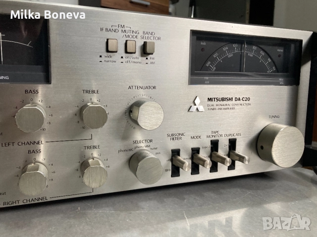 Mitsubishi DA-C 20, снимка 7 - Ресийвъри, усилватели, смесителни пултове - 51909205