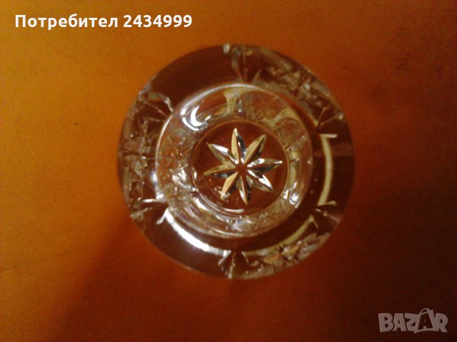 Продавам кристален свещник на БОХЕМИЯ., снимка 4 - Други - 30742695