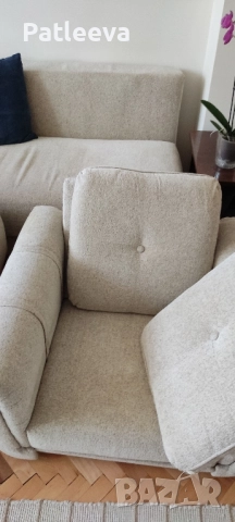 разтегателен диван и фотьойли, снимка 6 - Дивани и мека мебел - 52104849