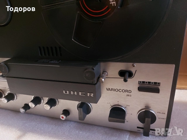 Uher Variocord 263 Reel to Reel Tape Recorder , снимка 5 - Декове - 53124240
