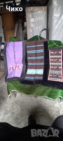 3бр женски кадифяни престилки, снимка 5 - Антикварни и старинни предмети - 54067992