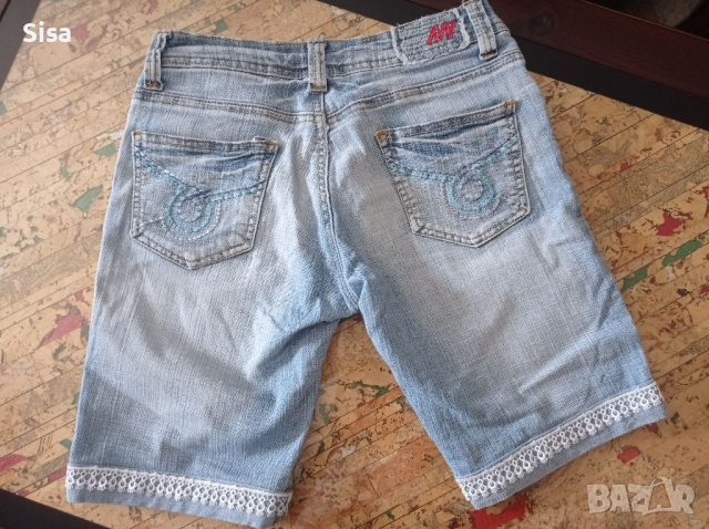 Къси панталонки С размер , снимка 2 - Къси панталони и бермуди - 36505391