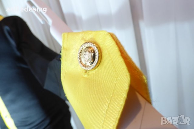 риза боди за спортни танци-черно и жълто, снимка 6 - Детски ризи - 35229360