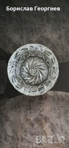 Масивен кристален пепелник на полската фирма Violetta , снимка 2 - Други - 42743932