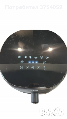 PABAREN 4.5L 1500W Дигитален екран модел от 2025 360 градуса видимост на храната, снимка 5 - Фритюрници - 51547980