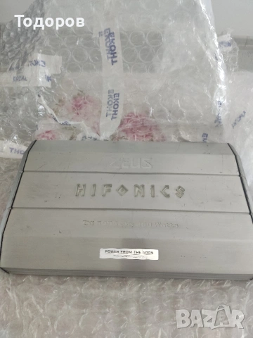 HIFONICS ZEUS ZXI 6404 усилвател , снимка 2 - Аудиосистеми - 54314734