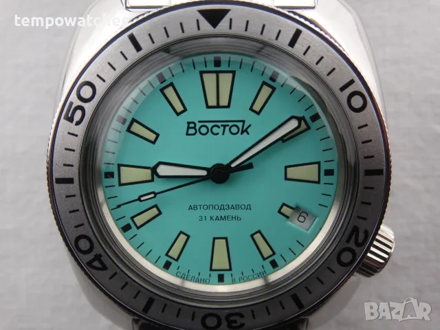ВОСТОК АМФИБИЯ АВТОМАТИЧЕН-"ЧЕРЕПАХА"-"TIFFANY" ref: 70088В