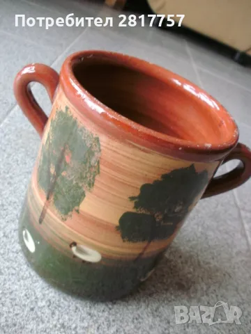 Старинна керамична поставка за прибори и други !, снимка 2 - Антикварни и старинни предмети - 48868992