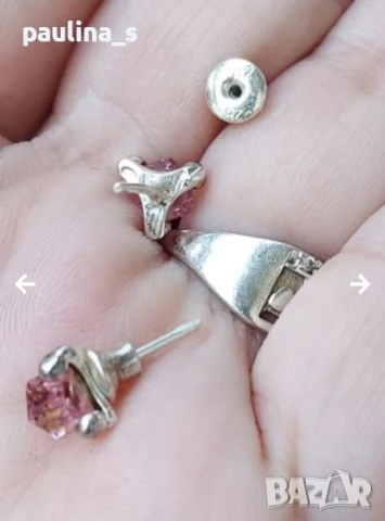 Два различни броя / Винтидж сребърен комплект от три части / проба 925 , снимка 14 - Бижутерийни комплекти - 43447261