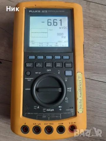 Графичен мултиметър FLUKE 867B, снимка 7 - Други инструменти - 56456884