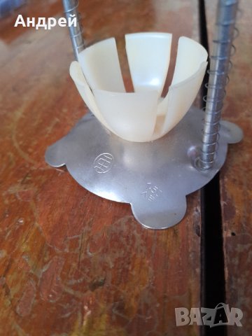 Стар уред за рязане на яйца,яйцерезачка #8, снимка 5 - Антикварни и старинни предмети - 44372685