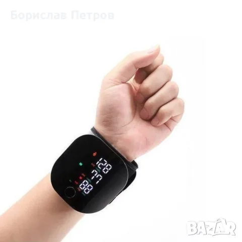 Преносим дигитален апарат за кръвно налягане за китка с LCD дисплей и памет, снимка 7 - Уреди за диагностика - 55992036
