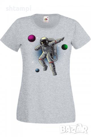 Дамска Тениска Dabbing astronaut,Изненада,Повод,Подарък,Празник, снимка 12 - Тениски - 37643186