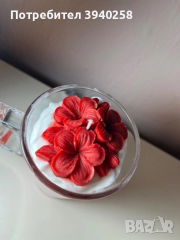 Коледни соеви свещи, снимка 5 - Ръчно изработени сувенири - 52352793