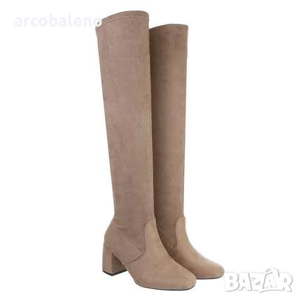 Ликвидация! Дамски ботуши над коляното- Доставка 24 часа , снимка 4 - Дамски ботуши - 39549461