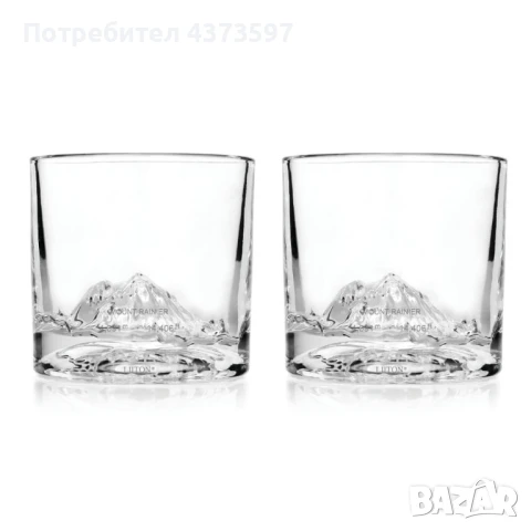 Комплект чаши за уиски LIITON Mount Rainier 260ml 2 броя, снимка 1