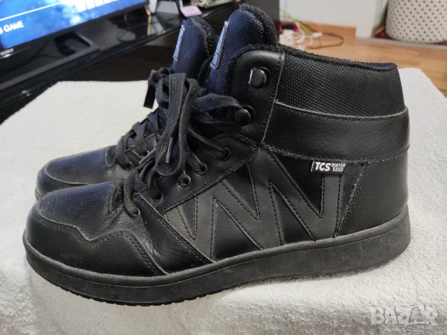 зимни кожени кецове SOC, снимка 4 - Кецове - 34981156