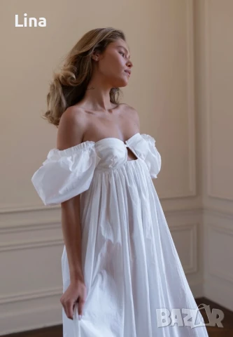 Selkie дълга рокля 